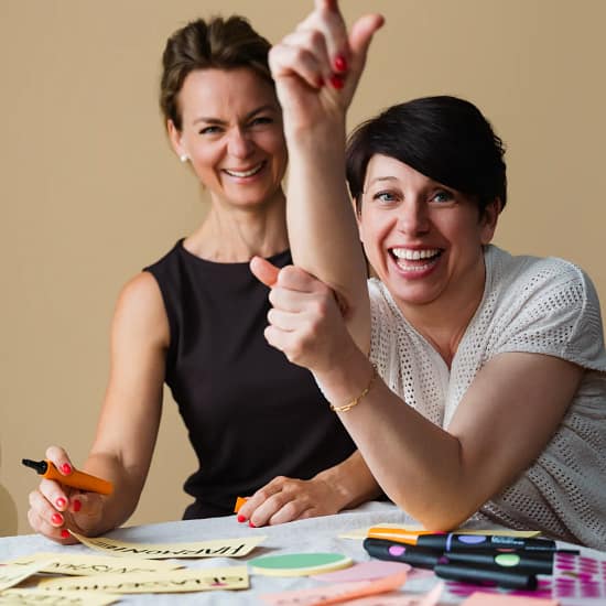 Dora und Betty leiten das Gruppenprogramm „Miteinander Dramafrei“ – Coaching für entspanntes Essverhalten